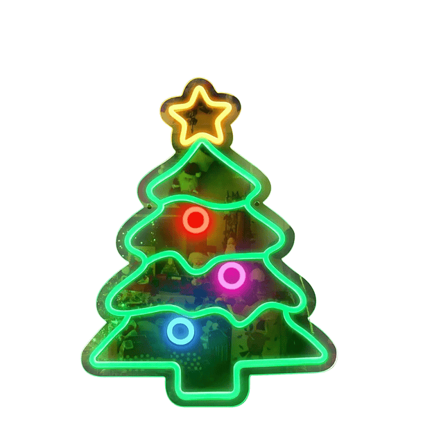 Letrero Luminoso De Navidad Led Árbol De Navidad Multicolor  LC CODL756 1