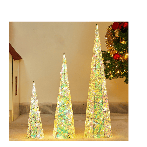 Árbol De Navidad Cónico Luminoso Led Gigante De 150cm  LC CODL701 3