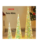 Árbol De Navidad Cónico Luminoso Led Gigante De 180cm  LC CODL702 2