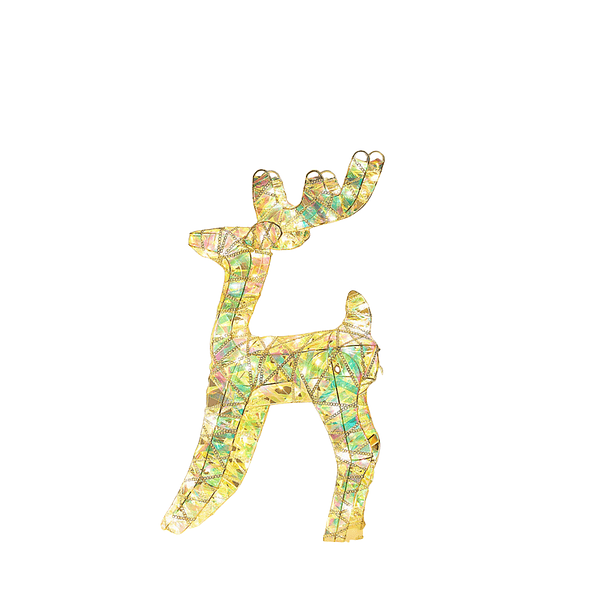 Reno Luminoso Led Navideño (100cm-100luces) Figura 3 D  LC CODL705 1