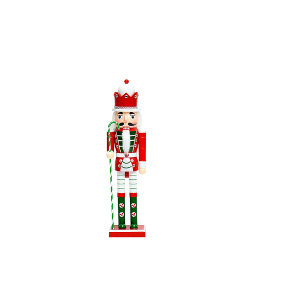 Cascanueces Soldado Clásico 50 cm | Bastón de Caramelo   LC COD24075 1