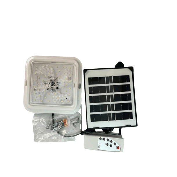Lámpara Solar Led Cuadrada Con Panel Separado | Ip65 | 100w SKU: TC  1