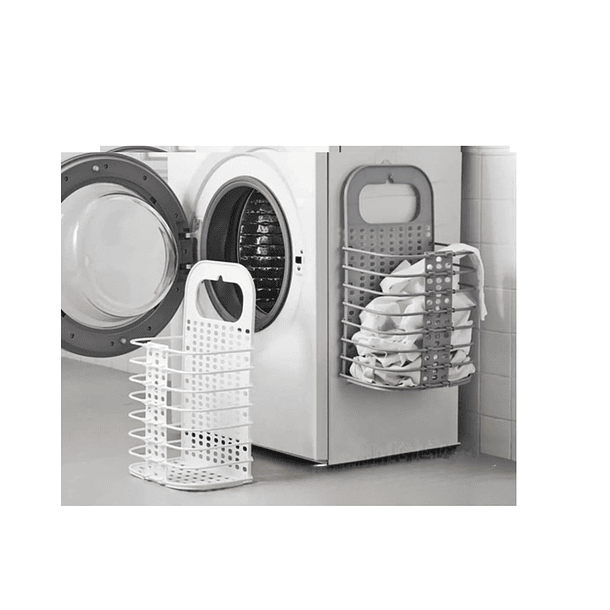 Pack De 2 Cestas Para La Ropa Sucia Plegable  1