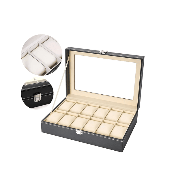 Caja Organizadora Relojes Caja Guardar Reloj Caja Doce Espacios 1