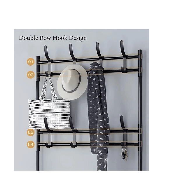 Zapatero Organizador Colgador Zapatos Armario Perchero  4 NIVELES    CF  6