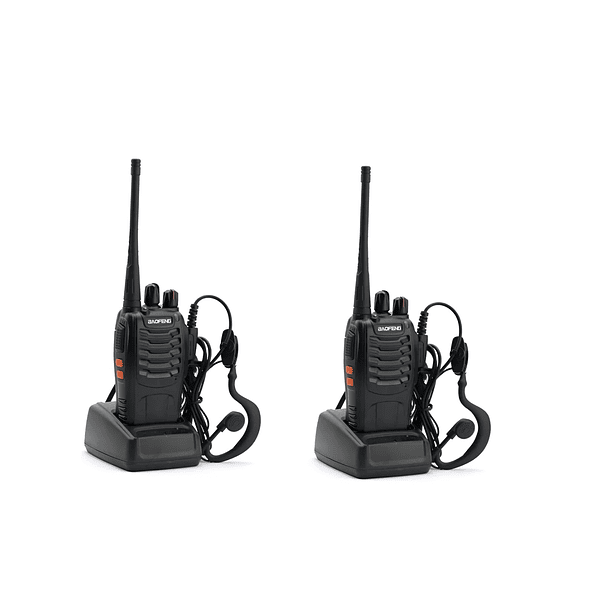 2 Radios Portatil Baofeng Uhf Modelo Bf­888s Con Manos Libre Baofeng Bf-888s CODIGO 11377 MD  1