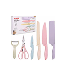 Juego Set De Cuchillos 6 Piezas Cocina Hogar 4