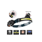 Luz Frontal Irm Cob Headlamp Con Sensor Y 6 Modos 1