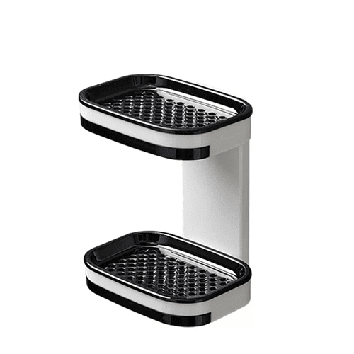 Porta Jabon Doble Con Adhesivo 
