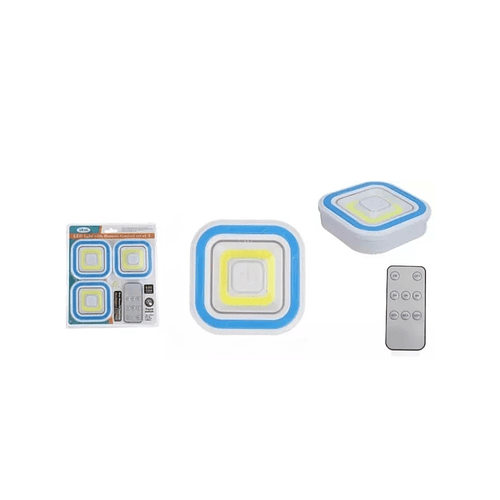 Set De 3 Luz Led Con Control Remoto