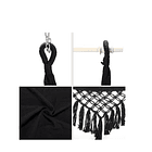 Hamaca Sillon Giratoria Ideal Para Jardin   en colores  Beige, Negro, Gris CF  5