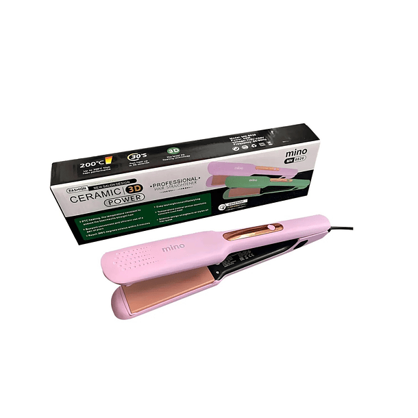 Plancha Para Cabello De Ceramica 3d Mino TC 4
