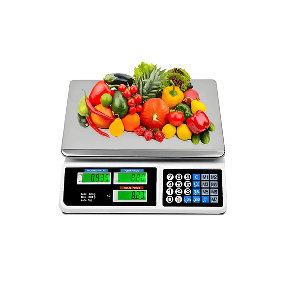 Balanza Pesa Digital 40 Kilos Recargable  Electrónica  TC  1