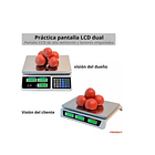 Balanza Pesa Digital 40 Kilos Recargable  Electrónica  TC  3