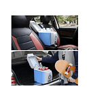 Mini Cooler Refrigerador Portatil Automovil Pervoi 7.5l Color Azul Con Gris TC  4