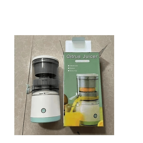  Exprimidor Eléctrico Recargable De Zumo De Fruta, Naranja CH  4