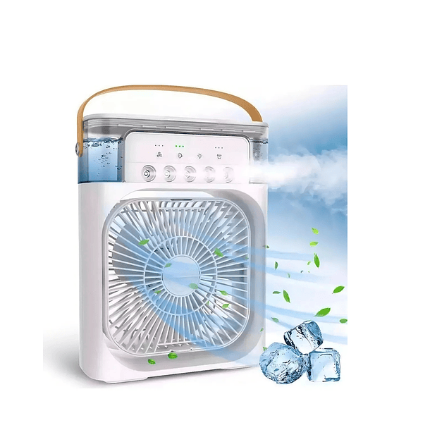Ventilador de mesa con asa  GAV Humidificador blanco CN  1
