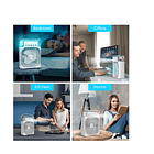 Ventilador de mesa con asa  GAV Humidificador blanco CN  3