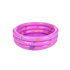 Piscina Inflable Plástico 3 Anillos 100 X 35 Cm NL  2