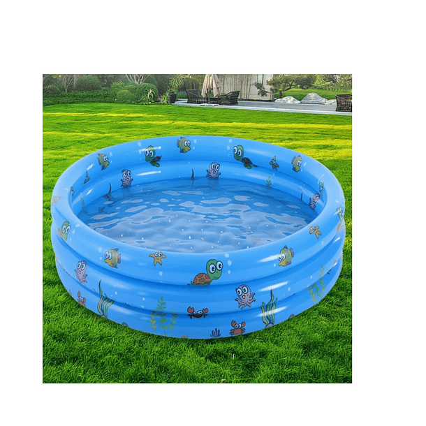 Piscina 3 Anillos Para Niños 120x40 Cm NL  3