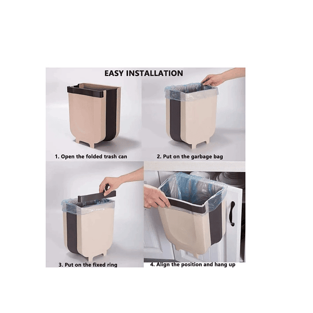 Basurero Plegable Multiuso, Colgante Cocina TN  3