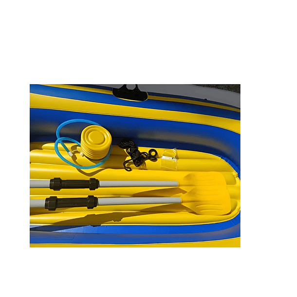Bote Inflable Remos Inflador Parche Botes Inflables NL  4