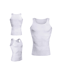 Camiseta Polera Faja Reductora Hombre Color Blanco   CN  2