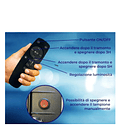 Foco Led Solar Exterior 1200w Soporte Potente Iluminación Gris Blanco Frío TN  3