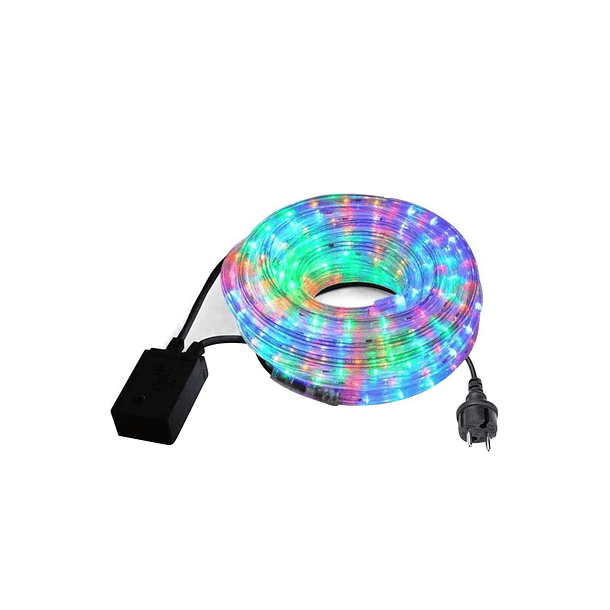 Manguera Guirnalda Led Luz Multicolor 20 Metros Navidad  220v Calida CF 233008 1