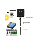 Manguera  Led 50 Metros Luz Calida Navidad corriente   CF 233009 2