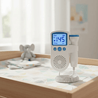 Monitor Frecuencia Cardiaca Latidos Fetales Bebé 2.5 Mhz  CF  6