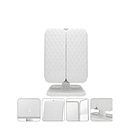 Espejo Iluminado Para Maquillaje Espejo de tocador  colores  blanco, negro  MISO CN 6