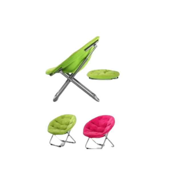 Silla Redonda Plegable Poliéster Colores Varios Variados Redonda TC 2