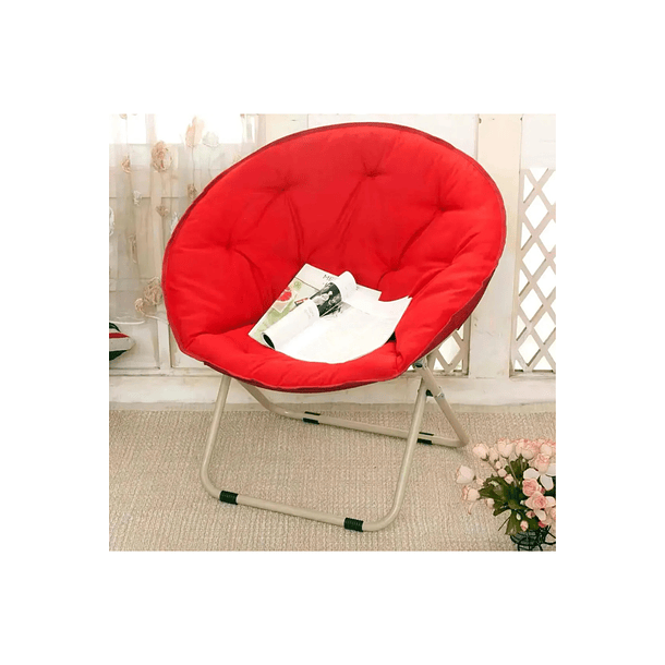 Silla Redonda Plegable Poliéster Colores Varios Variados Redonda TC 8