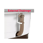 Masajedor Para Pies Hidromasaje Antistres Agua Calefaccion Color Blanco  3