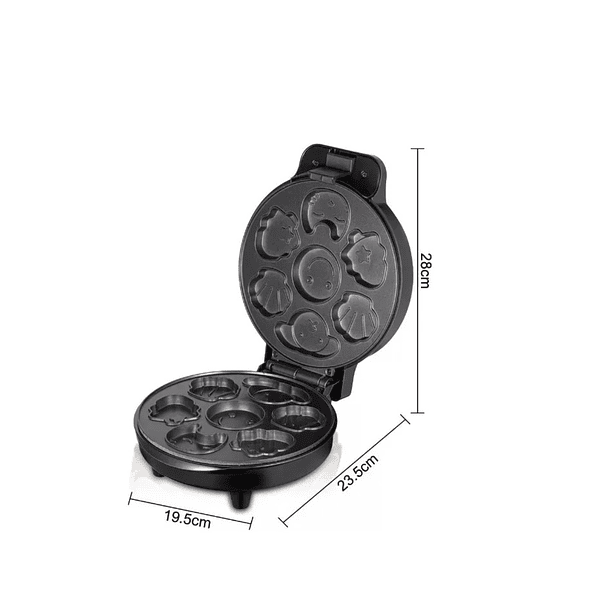 Maquina Para Hacer Hot Cake Con Formas Raf Antiadherente 2218 MD  5