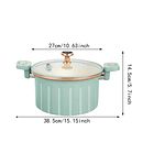 Olla Micropresurizada De 10 Litros 22 CM  Resistente Al Calor NL -2833 4