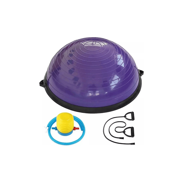 Pelota Bosu Medio Balon Con Manillas Yoga Pilates TN  6
