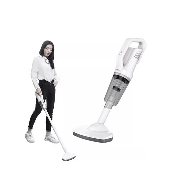 Aspiradora Inalámbrica Alta Potencia Recargable  Blanco CH  1