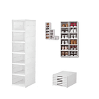 Zapatera Plegable Caja De Almacenamiento Acrílico 6 Niveles Blanco Zapatera Plegable Caja De Almacenamiento Acrílico 6 Niveles Blanco Zapatera Plegable Caja De Almacenamiento Acrílico 6 Niveles TN  1