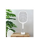Matamoscas Eléctrico Recargable Usb, Uso Manual Y Atracción Color Blanco TN  4