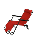 Silla Reposera Plegable Playa Camping Terraza Piscina cinchin  3