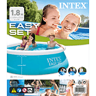 Piscina inflable redonda Intex Easy Set 28101 de 1.83m x 51cm 880L azul P  3