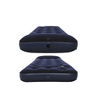 Colchon Inflable 1 Plaza 185x76x28 - Inflador Incorporado!! Color Azul  2