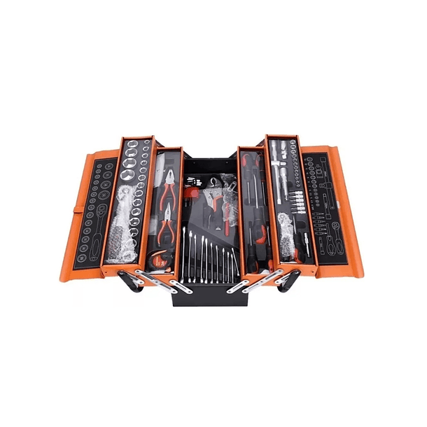 Caja De Herramientas Generac Set 85 Pieza Plegable 5 Niveles 1