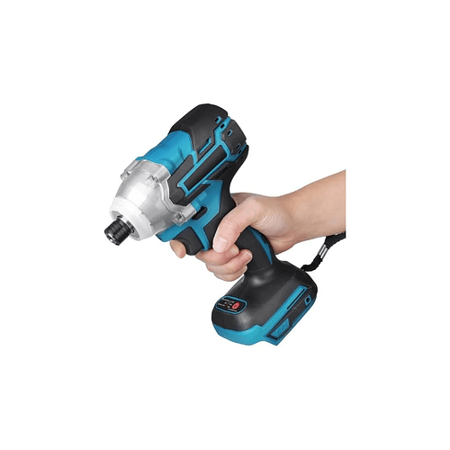 Llave De Impacto Inalámbrica Hecelo, Incluye 2 Baterias