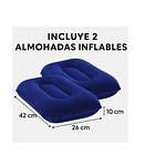 Colchón Cama Inflable 2 Plazas 2 Almohadas Inflador Bestway 3