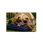 Colchón Cama Inflable 2 Plazas 2 Almohadas Inflador Bestway 5
