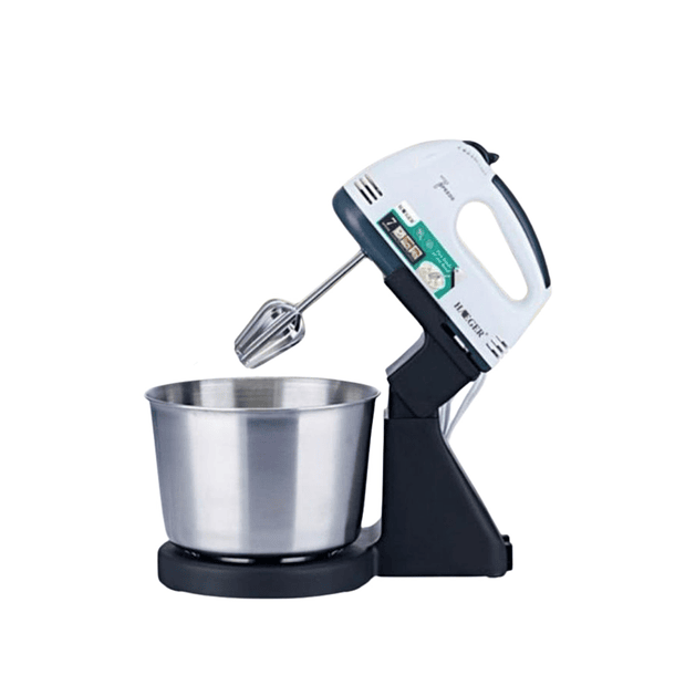 Batidora Pedestal Haeger 250w 7 Velocidades Con Bowl Color B Blanco 50 Hz X 60 Hz 2LTS NL COD1071 3