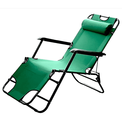Silla Reposera Plegable Playa Camping Terraza Piscina 